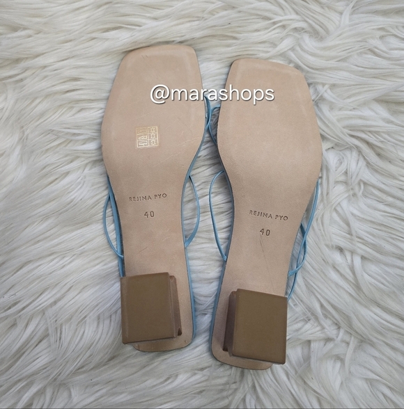 Rejina Pyo Wave Harley Sandal in Jewel Blue - Picture 8 of 11